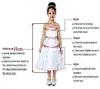 Mädchenkleider Fower Applikationen Pailletten Halbarm U-Boot-Ausschnitt Prinzessin Kleid für Hochzeit Erstkommunion Festzug Kleider