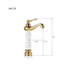 Bathroom Sink Faucets Golden Faucet Basin Single Handle High Short Style Deck Mounted & Cold Washbasin Mixer Tap