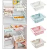 Fridge Organizer Gradela Gateta de Recipiente de plástico prateleira Caixa de cozinha de ovo de ovo de ovo de ovo 220629