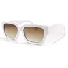 2022 Acetate Rectangle Wrap Sunglasses Women Fashion Leisure Glasses UV400 Protection Ornamental Eyewear with Box