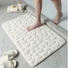 Arnavut kaldırımlı kabartmalı banyo banyosu mat kaymaz halılar yıkama havzası küvetinde yan zemin halı duş odası emici paspas pedi 220511