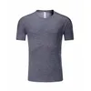 Vêtements de fitness collants pour hommes vêtements de sport de course t-shirt à manches courtes vêtements d'entraîneur vêtements à séchage rapide haut élastique respirant