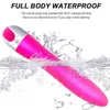Nxy Vibrators Anal Bullet Vibrator 10 Modes Vagina Sex Toys for Adult Waterproof g Spot Massager Dildo Rechargeable Clitoris Stimulator Sexual 220505