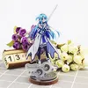 Keychains Sword Art en ligne Anime Caractère debout Signe debout en acrylique doubles