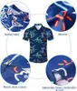 Chemises décontractées pour hommes Drapeau de la Bosnie-Herzégovine Motif de conception Été Vintage Mode Manches courtes Hawaii Pour Hommes Camisa Masculina