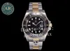 Ny 43mm Baselworld Mens Automatic ETA 2824 Watch Men 904L Steel Yellow Gold Ceramic Bezel Dweller Dive Sea Sport 126603 AR Factory Watches