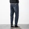 Jeans pour hommes hommes cheville longueur pantalon mode lâche loisirs mâle coréen style denim pantalon adolescent ins harajuku z17men