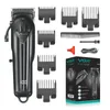 Recarregável VGR Professional Hair Clipper Trimmer para homens Acessórios de barbeiro de máquina de corte de barbear de barbear Machin Beard 220623