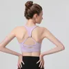 AL0LULU Biancheria intima da yoga da donna antiurto raccoglie bella schiena in esecuzione sana altezza forza reggiseno indossare reggiseni da yoga all'esterno