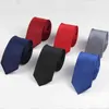 Męskie krawat męskie biznes 5cm krawat formalny pasiaste żakardowy krawat ślubny wąski klasyczny corbata decwear Gravata D19011004 IGB6