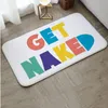 Tapis Get Naked Coloré Tapis Camper Tapis Salle De Bains Entrée Paillasson Bain Intérieur Tapis De Sol Absorbant Anti-dérapant Cuisine RugCarpets