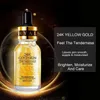 Aksesuarlar Parçalar 24K Gold Face Serum Nemlendirici Beyazlatıcı Günü 100ml satılık 100 ml yaşlanan anti kırışıklık kullanarak
