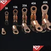 Andra byggnadsartiklar Home Garden 70st Lugs Wire Copper Batterinanslutning Terminal Open Lug-ledningar Terminaler Mayitr OT-3A OT-10A OT-20A