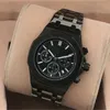 Wristwatches New Fashion Watch Mens Automatic Quartz Movement Waterproof High Quality Wristwatch Hour Hand Display Metal Strap Simple Luxury Popular Watch