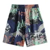 S.T.G 2022 Men's Casual Print Summer Summer Shorts de praia retrátil de alta qualidade Fish Strelited Swimingwear Loose Men Clothing 0613