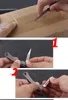 1Pcs Top Quality Artwork Carving Knife 440C Satin Blade TC4 Titanium Alloy Handle EDC Pocket Folding Knives Keychain knifes K1606