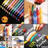 STA 12 CORES ACLICA PINTRAÇÃO DE PAIXA DE PAPELA DE PISTONO DE PARATIVOS PARA MANGA DIY Ding Pen School Student Painter Supplies C18112001 Drop Delivery 2021