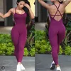 Pad Sport Suit Female Sculpted Yoga Set Tracksuit Ensemble Sportswear Jumpsuits Workout Gym Wear Running Clothes Fitness 2206274421240