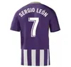 Maglie da calcio Real Valladolid Sergio Leon Oscar Plano Weissman Monchu Anuar Villa Plata All Away 22 23 Football Shirt