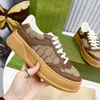 الأحذية النعال الموضة للرجال غير الرسميين من طراز Rhyton Rhyton's Men and Women’s Retro Chaussures Multicolor Ladies Sneakers Platform