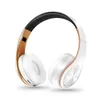 Kulaklık Bluetooth kulaklıklar kulak stereo kablosuz kulaklık yumuşak deri kulaklıklar PC/cep telefonları/TV için yerleşik mikrofon