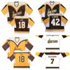 Vipceovintage Dusters Hockey Jersey 42 Jim O'Brien 7 Goldthorpe 18 Brian Lee Binghamton Broome Embroidery Sewing Jersey