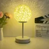 Lampade da tavolo Creativo e caldo Stile nordico Bamboo Rattan Lamp Camera da letto Comodino Plug-in Alimentazione Decorazione di nozzeTavolo