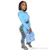 Womens Bandage Tracksuits Desinger Two Piece Set Sexy Hollow Out Hoodies Jacket Contrast Splicing Strap Coat Outfits