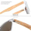 Occhiali da sole per bambini barcur polarizzati occhiali da sole in legno ragazzo Uv400 occhiali gafas de sol 220611