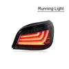 Car Rear Fog Tail Light Taillight Assembly For BMW 5 Series E60 LED Running + Brake + Reverse Lights Dynamic Turn Signal Lamp 2003-2010