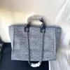 Kvinnor Tote Bag designer väskor klassiska handväskor petit sac strand shopping bolsos lyx handväska sommar halm väska stor kapacitet dicky0750 bok totes tasche mode