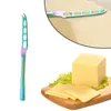 Multi-colored Complete Stainless Steel Butter Cutter Spreader Knife Pizza Cheese Knife Kitchen Cheese Tools