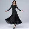 Stage Wear Lace Mulheres Espanhol Flamenco Meninas Concorrência Costura Cigana Moderna Performance Performance Barriga Dança Sexy Vestido Vestido