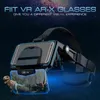 For VR AR-X Glasses Helmet 3D VR Glasses Virtual Reality Headset For Smartphone IOS IPhone Android 4.7-6.0 Inch Cell Phone H220422