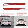 Genuine Car Rear Bumper Fog light Warning Marker Lights Reflector For Maserati Quattroporte M156 2017-20 Ghibli 2018-2020