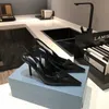 Designer-2021 Designers Senaste Mode Kvinnors Sandaler Single Shoe Slim High Heel Bekväm design Lyxig och vacker 35-42