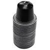 Top Deals 100 Sets Refillable Coffee Capsule Cup Disposable Nespresso Pod for Automatic Machine Food Package Cafe 220509