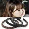 Dişli kaymaz Bantlar 1 / 1.5 / 1.8 CM Moda Kadın Büküm Hairbands Ayarlanabilir Kafa Band Şapkalar Kızlar Örgü Saç Aksesuarları