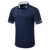 T-shirt da golf a maniche corte da uomo Abbigliamento sportivo traspirante Camicia da golf sportiva per il tempo libero Camicia S-XXXL 220627