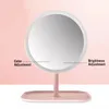 LED Vanity Mirror Smart Makeup z lekkim S do sypialni szlafroki 220514