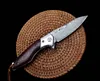 Klein dragball lager zak vouwmes VG10 damascus mes rosewood handgreep tactische jacht vissen EDC overlevingsgereedschap messen A4035