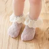 Симпатичные кружевные рюшиные носки весеннее осень мягкие хлопковые носки для гордости для девочки сладкая принцесса дети младенец.