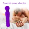 Handheld AV -vibrators voor vrouwen Body Massager Clitoris Stimulator Volwassen machineparen Wand Vrouw Masturbator Tool Q0508