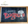 MILB Lansing Lugnuts Flag 3 * 5FT (90 см * 150см) Полиэстер баннер украшения, летающий домашний сад праздничные подарки