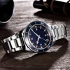 腕時計E G A Watches O Luxury Designer Quality M 41mm滅菌ダイヤルサファイアメン自動機械NH35ダイブウォッチ