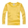 Personalized customization of small medium and big children s autumn long sleeved T shirts 220621