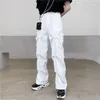 pantaloni di lavoro pieghettati