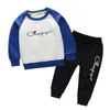 Ensembles enfant survêtement garçons vêtements enfants à capuche pantalons de survêtement Jogging costume mode décontracté sauvage bébé vêtements filles vêtements