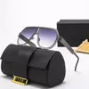 2022Luxury Mens Brand Sunglass Classical 2231 Designer Polariserade glasögon Män kvinnor Pilot solglasögon UV400 Eyewear Sunnies Metal FR8436335