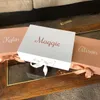 Gift Wrap Personalized Name Bridesmaid Proposal Box Custom Flower Girl Will You Be My Maid Of Honor BoxGift WrapGift